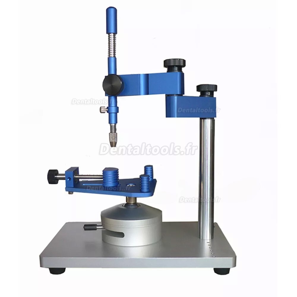 Srefo parall&eacute;liseur dentaire de laboratoire enti&egrave;rement r&eacute;glable en alliage d'aluminium